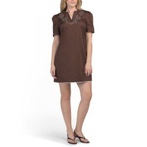 CARTOLINA Espresso Melissa Mini Dress